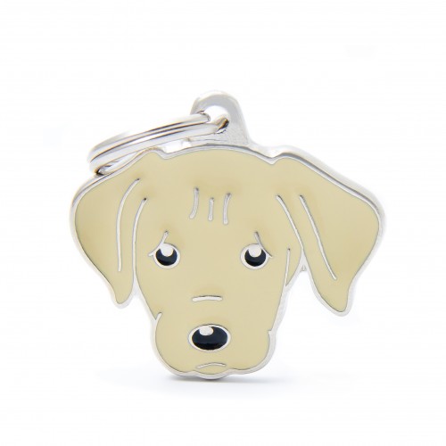 Placa Friends Labrador Crema   