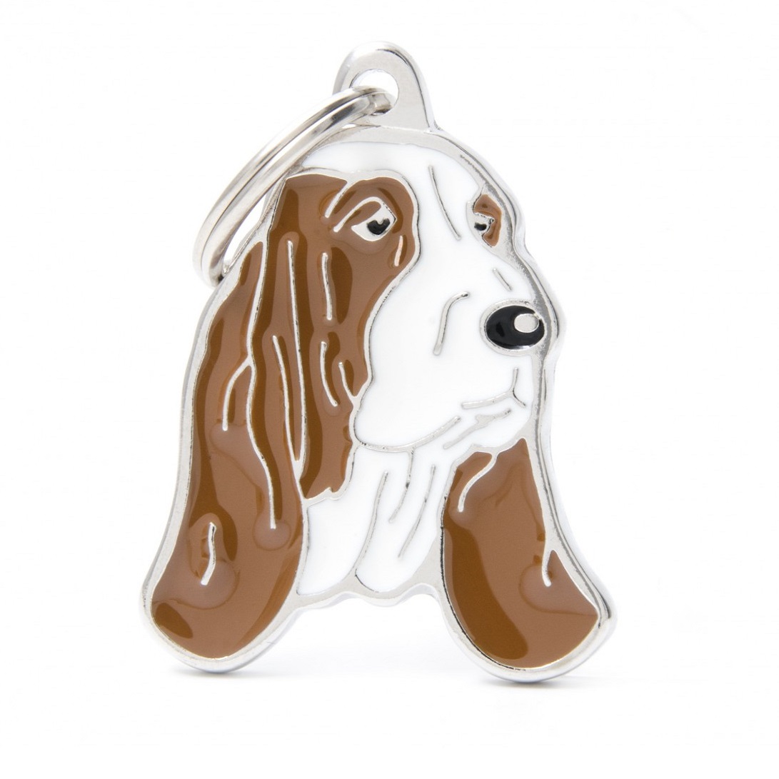 Plaquita friends basset hound   