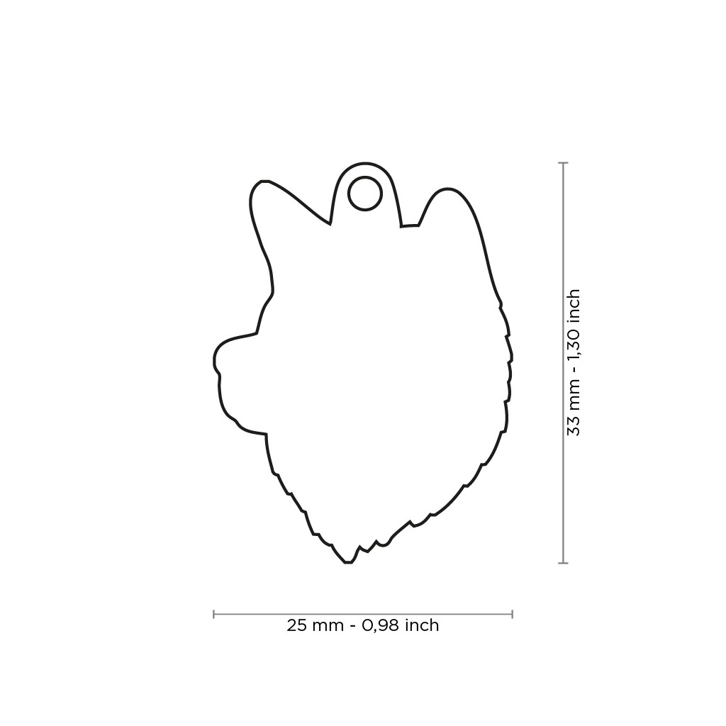 Placa Friends Akita Inu