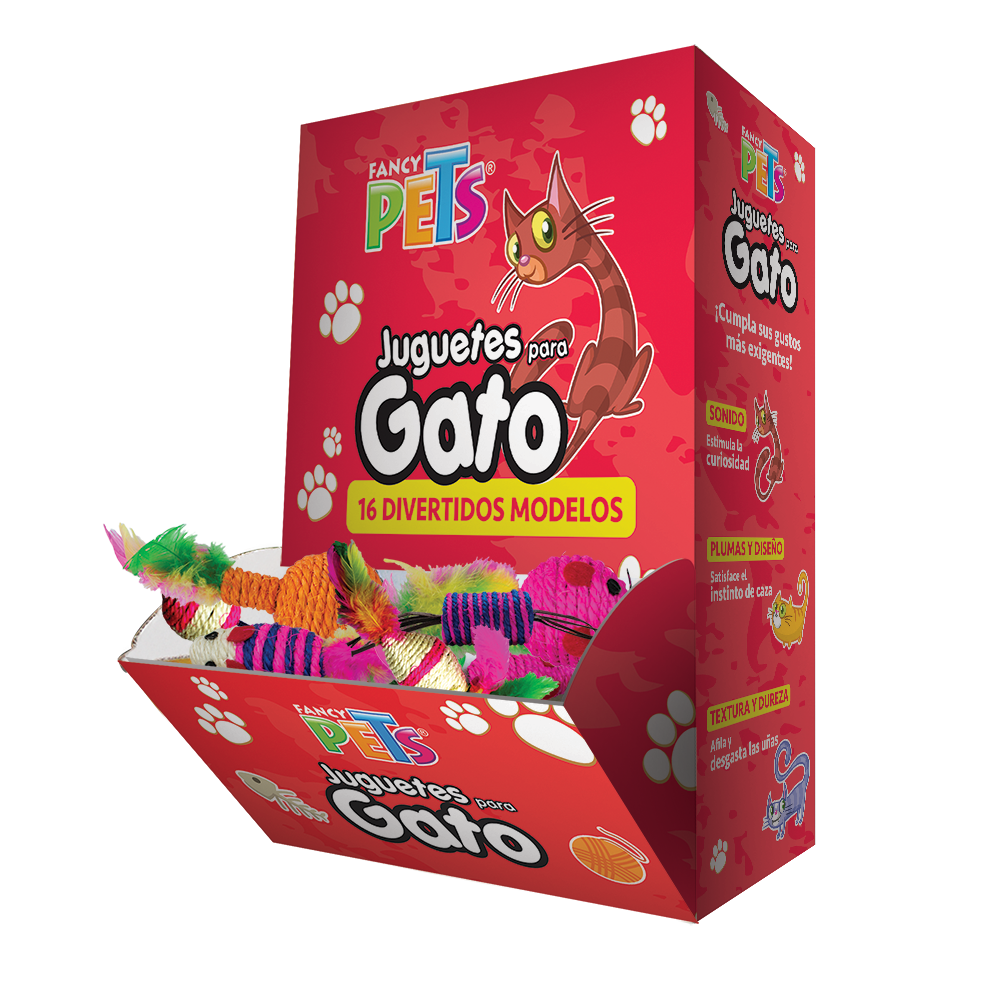 Juguete para gato plush ball
