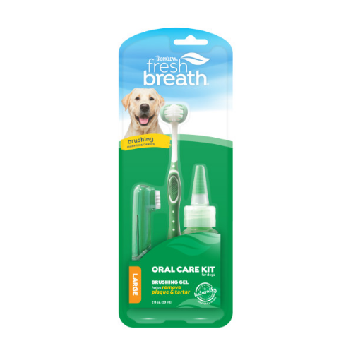 Tropiclean fresh breath oral care kit for large dogs 59 ml ml