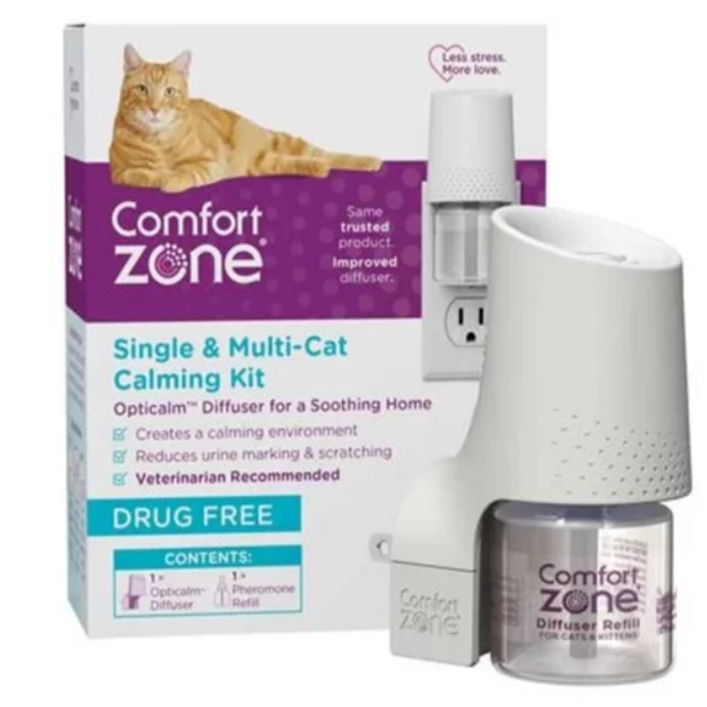 Kit difusor multi-gatos comfort zone 1-pk