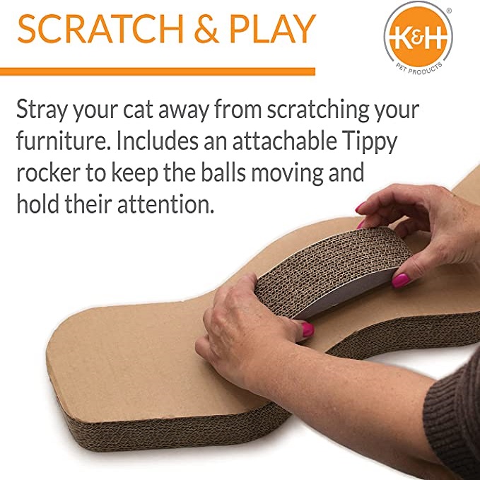 Rascador kitty track n´ roll