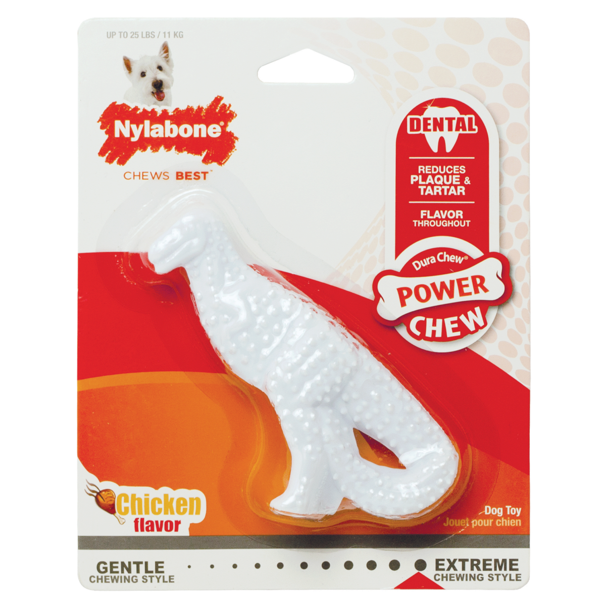 Dura chew dental dinosaurio  