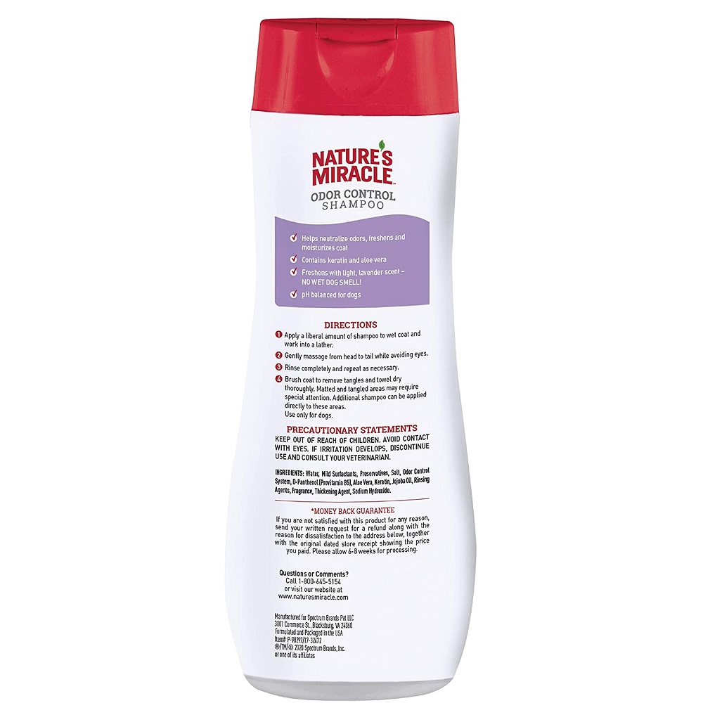 Shampoo odor control lavanda nature´s miracle