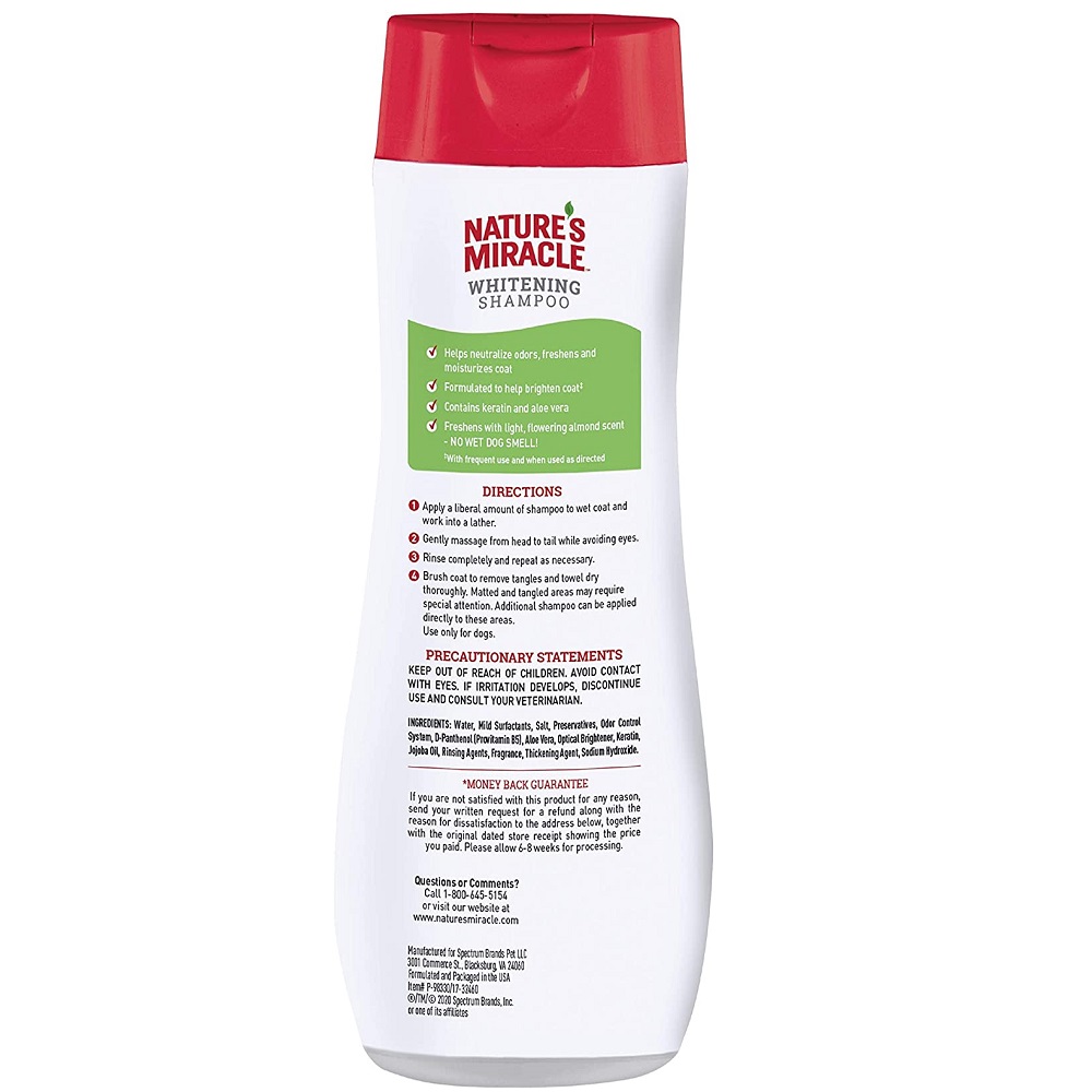 Shampoo odor control almendra nature´s miracle