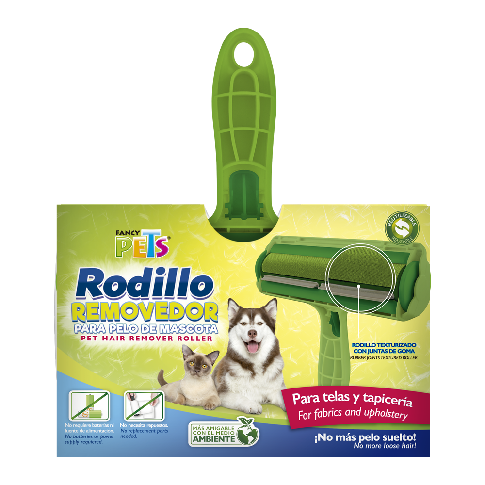 Rodillo removedor para pelo de mascota