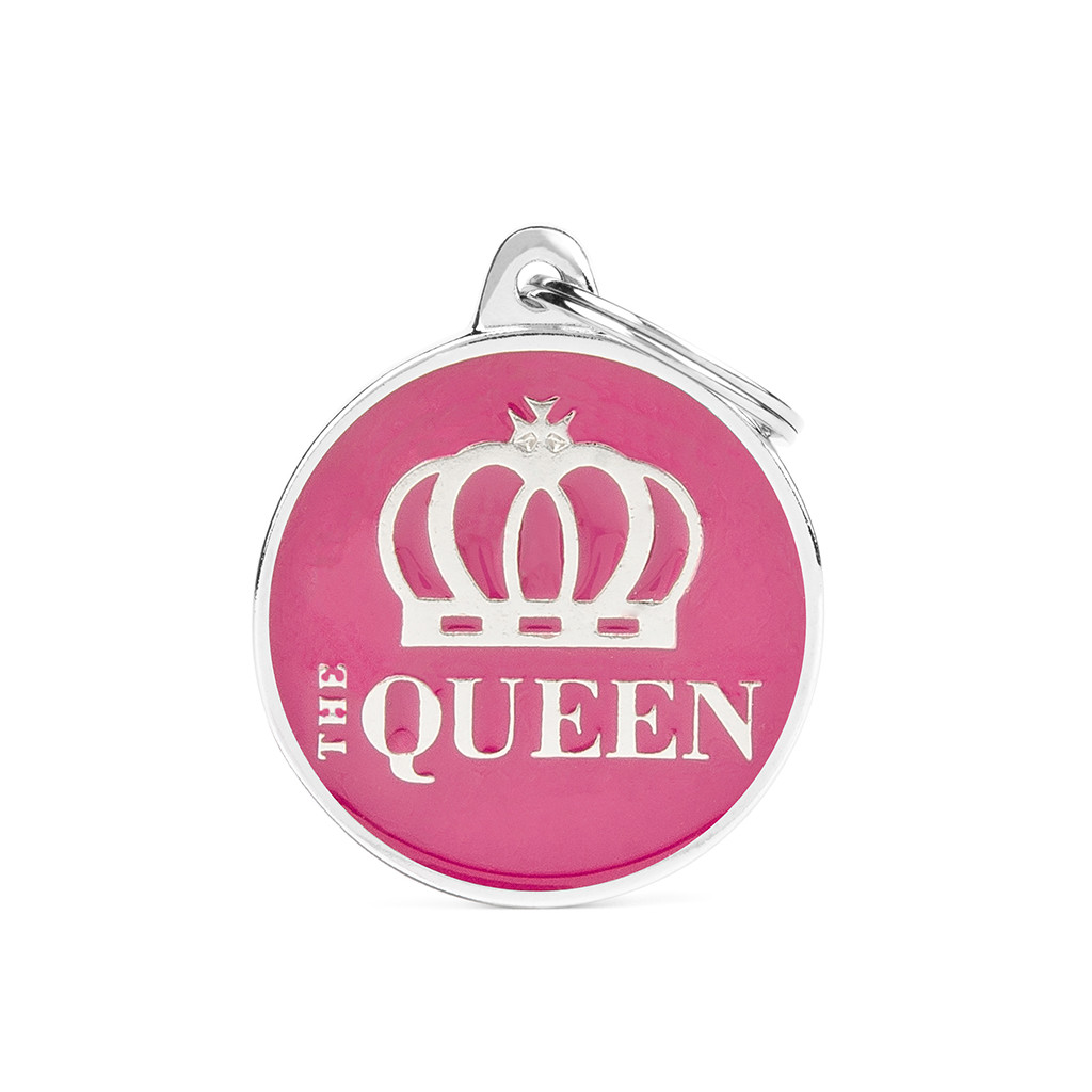 Plaquita charms queen  chica 