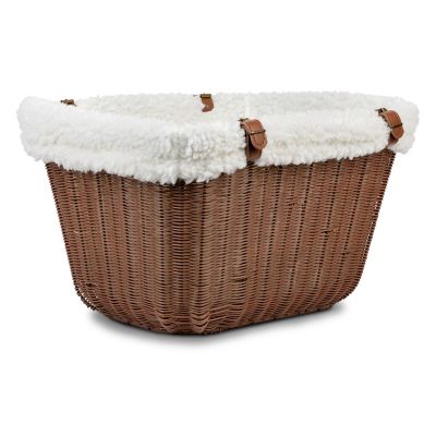 Petsafe wicker bicycle basket