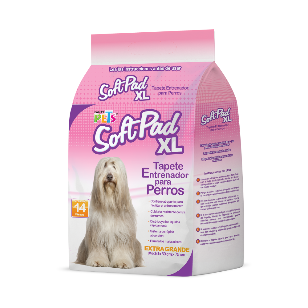 Tapete Entrenador (Pads) Fancy Pets XL 14 Pz 14 Piezas 