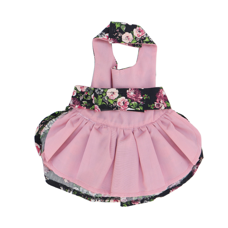 Vestido flor de durazno
