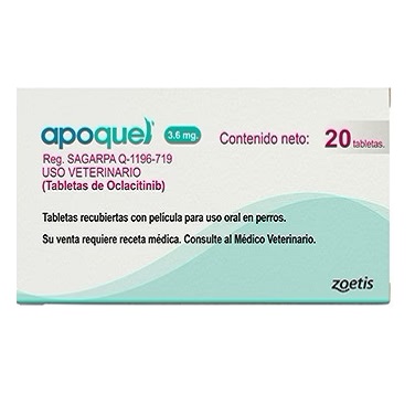 Apoquel Color 20 tabletas / 5.4 mg gr