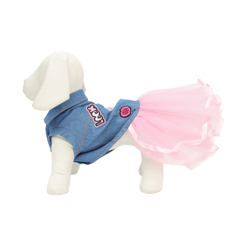 Tutu mezclilla unicornio talla 2 