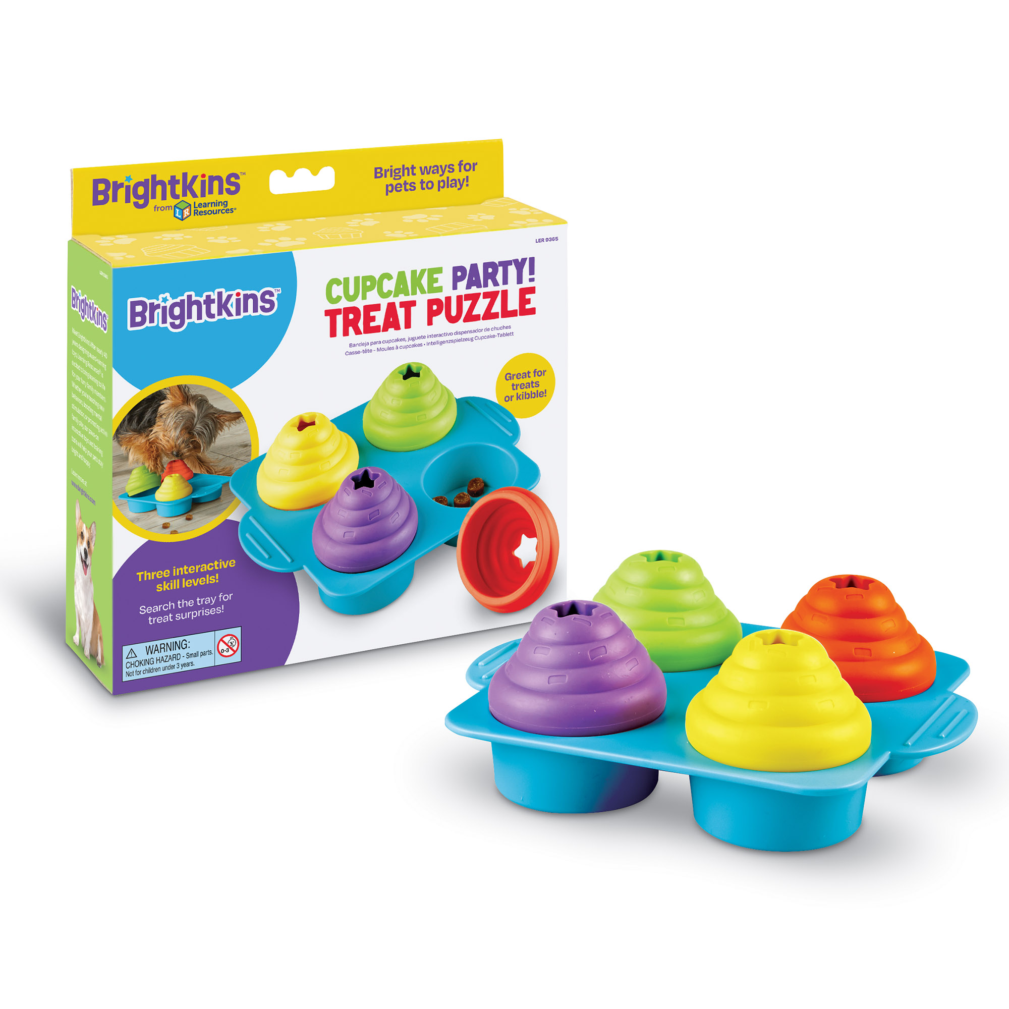 Fiesta de cupcakes rompecabezas de entrenamiento  