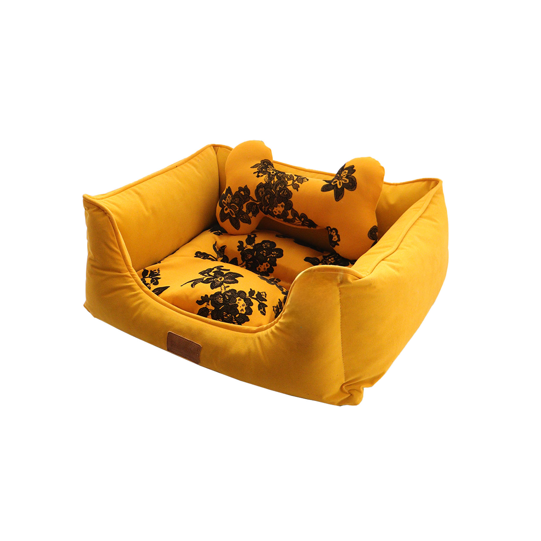 Cama mostaza  grande 