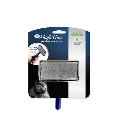 Cepillo magic coat professional series para gato y gatito Color Azul / 1 Pza