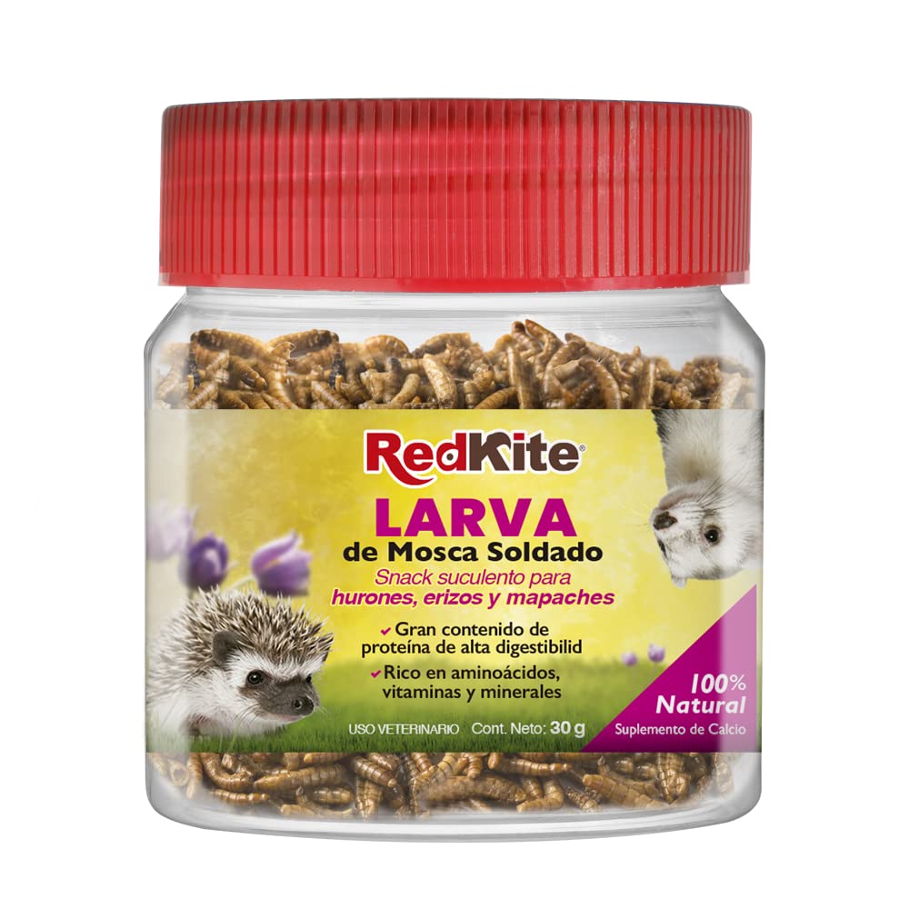 Redkite larva de mosca  soldado 30 gr