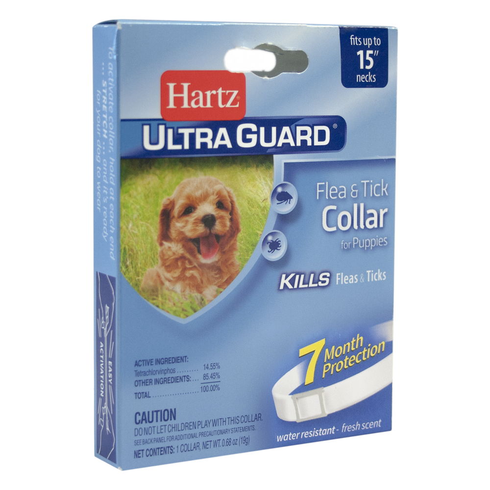 Collar antipulgas 2 en 1 cachorros