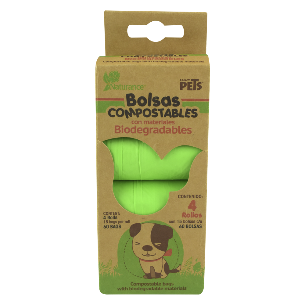 Bolsa compostable 4 rollos 4 