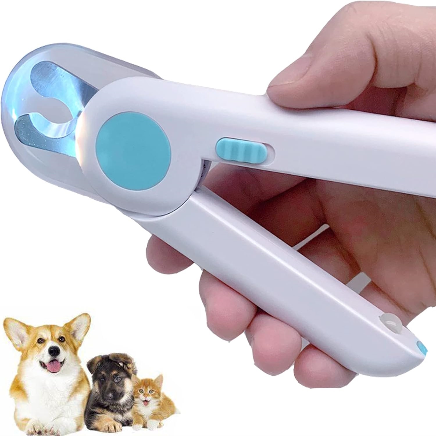 Led light Pet nail clipper