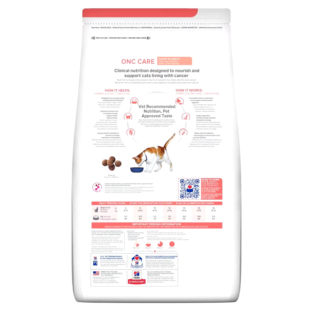 Hill's Prescription Diet Alimento Seco para Gato Onc Care