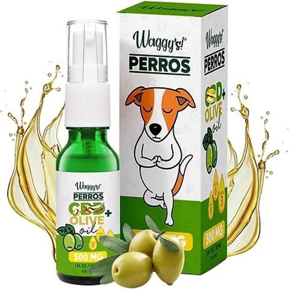 Waggy´s spray perro cbd+olive oil 1500mg 50 ml ml