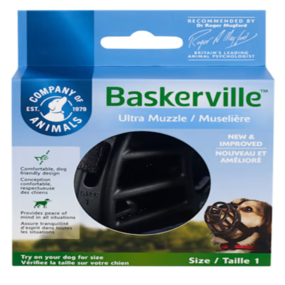 Bozal caucho baskerville ultra Talla 1 