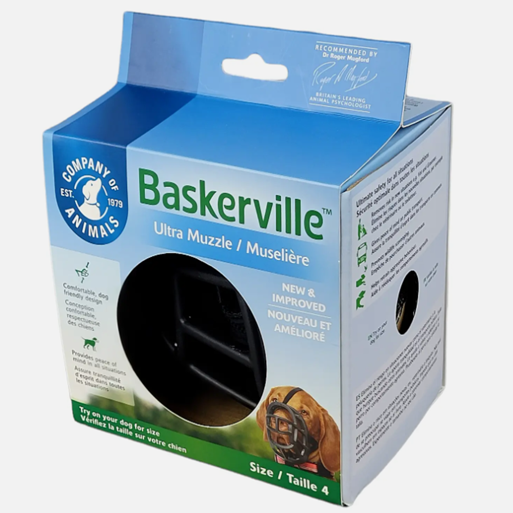 Bozal caucho baskerville ultra Talla 4 