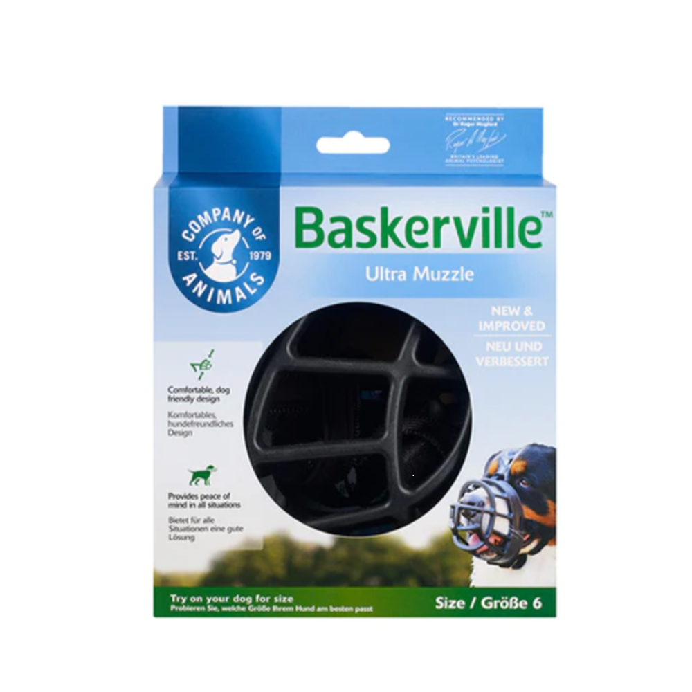 Bozal caucho baskerville ultra Talla 6 