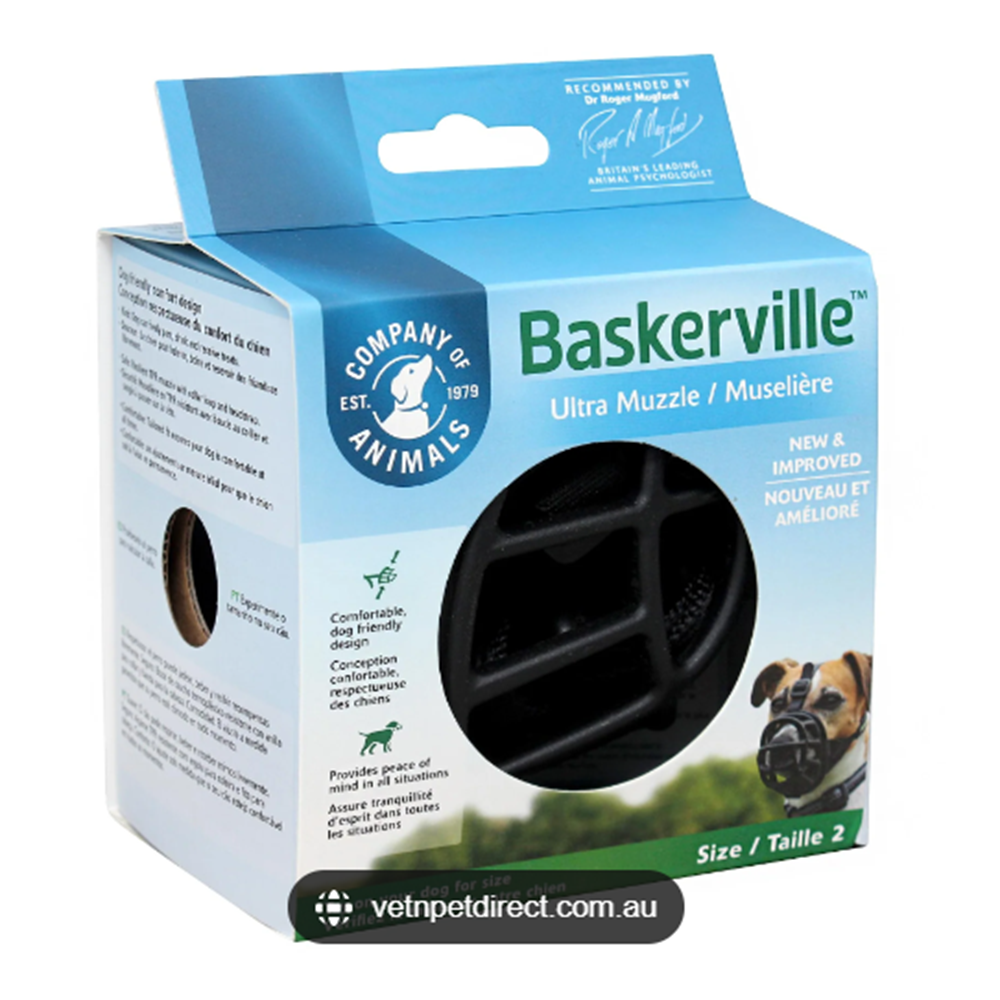 Bozal caucho baskerville ultra