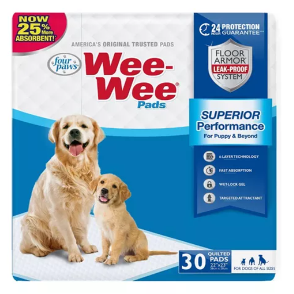 Tapete entrenador wee-wee pads 30 Pza