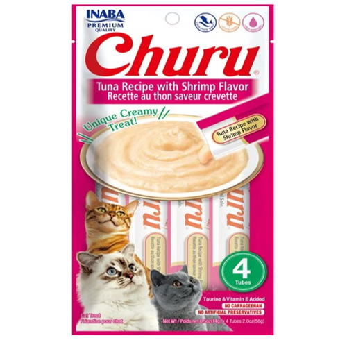 Churu Receta de Atún, Sabor Camarón 4 