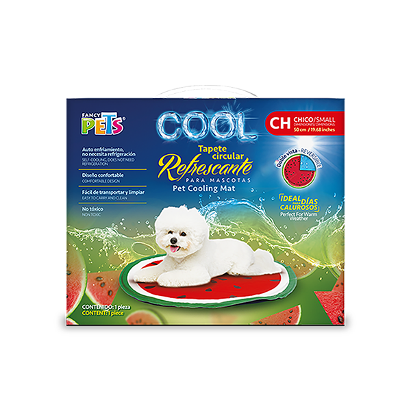 Tapete refrescante circular sandia cool