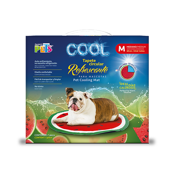 Tapete refrescante circular sandia cool