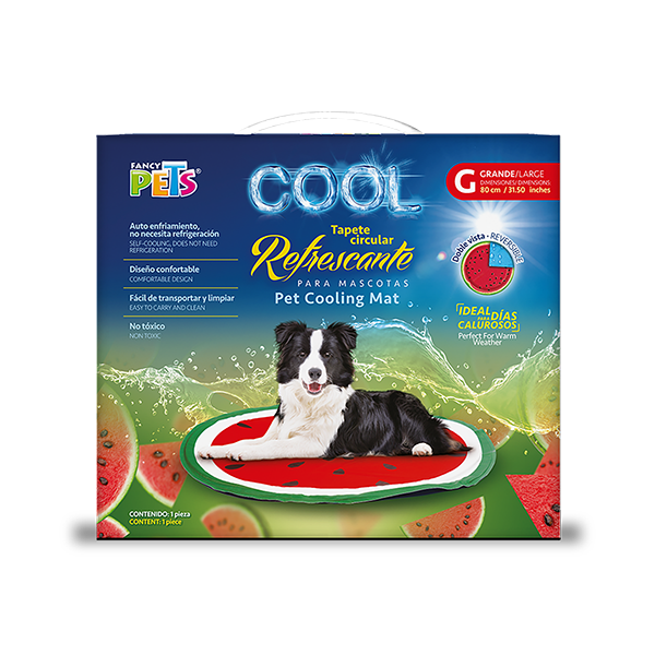 Tapete refrescante circular sandia cool