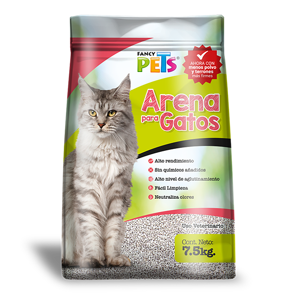 Arena para gato