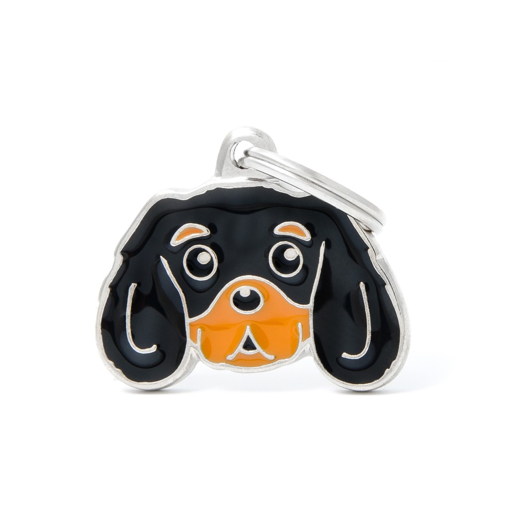 Plaquita friends cavalier king black & tan