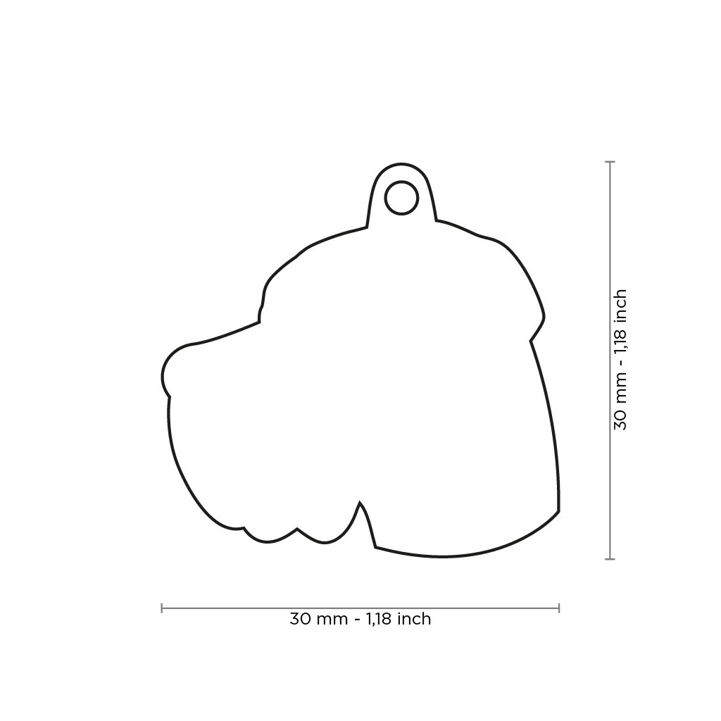 Plaquita friends gran danés leonado