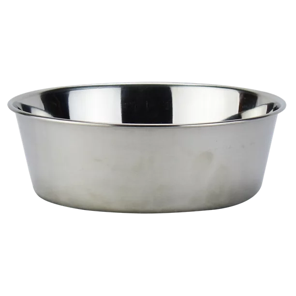 PLATO DE ACERO C/BASE ANTIDERRAPANTE 48 OZ (1.4 L)