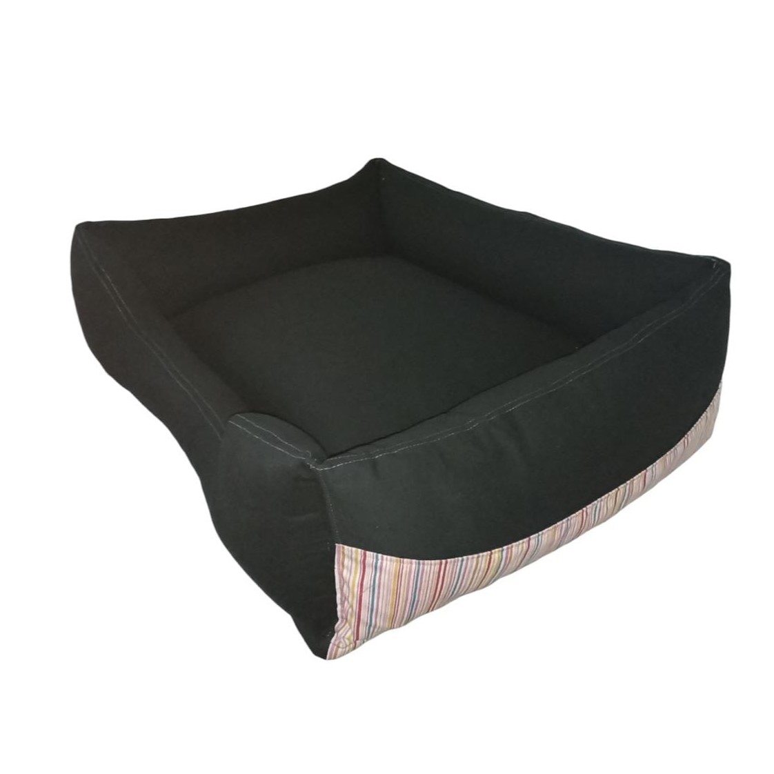 Cama Venecia c/bolsa lateral Azul Extra grande