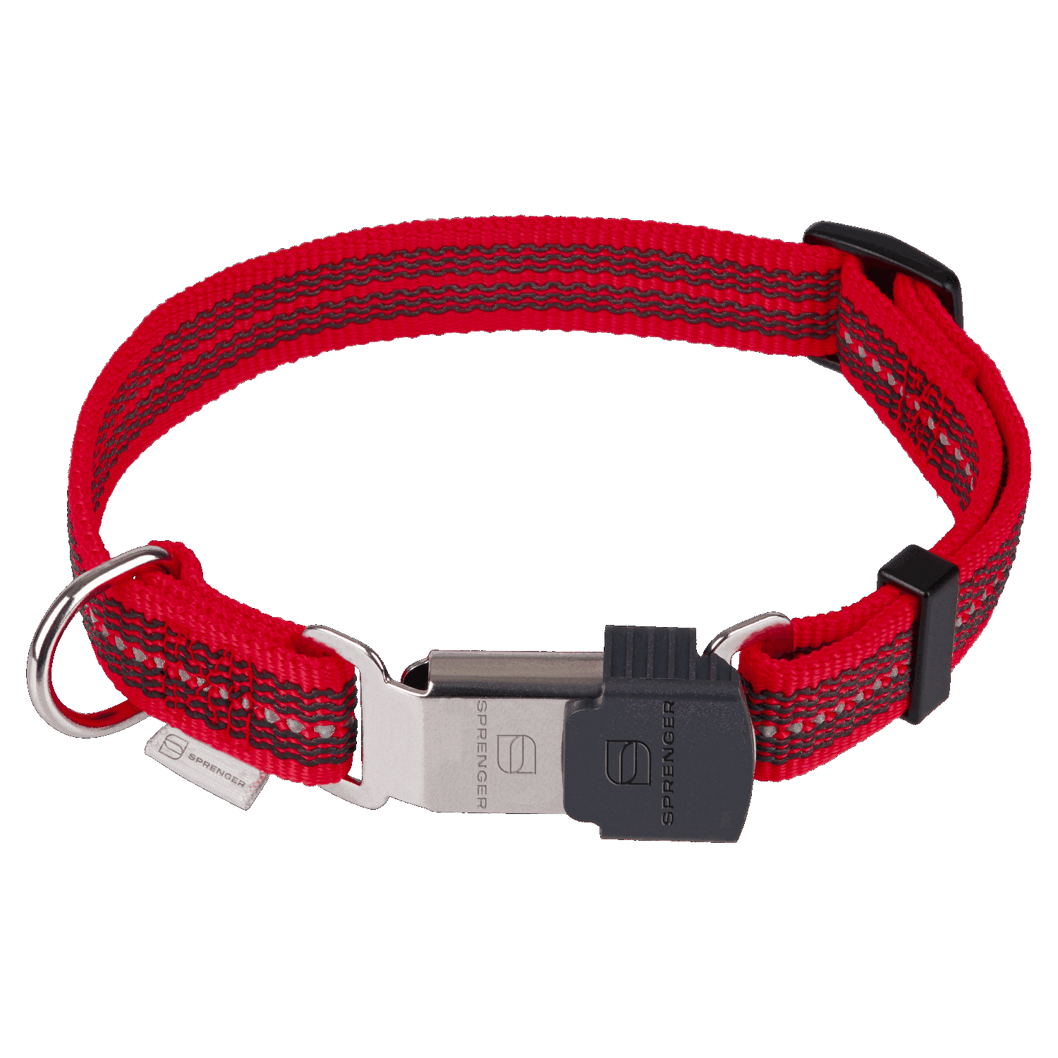 Collar Ajustable Nylon Hs Sprenger Ch/Md (30-45 Cm) rojo   