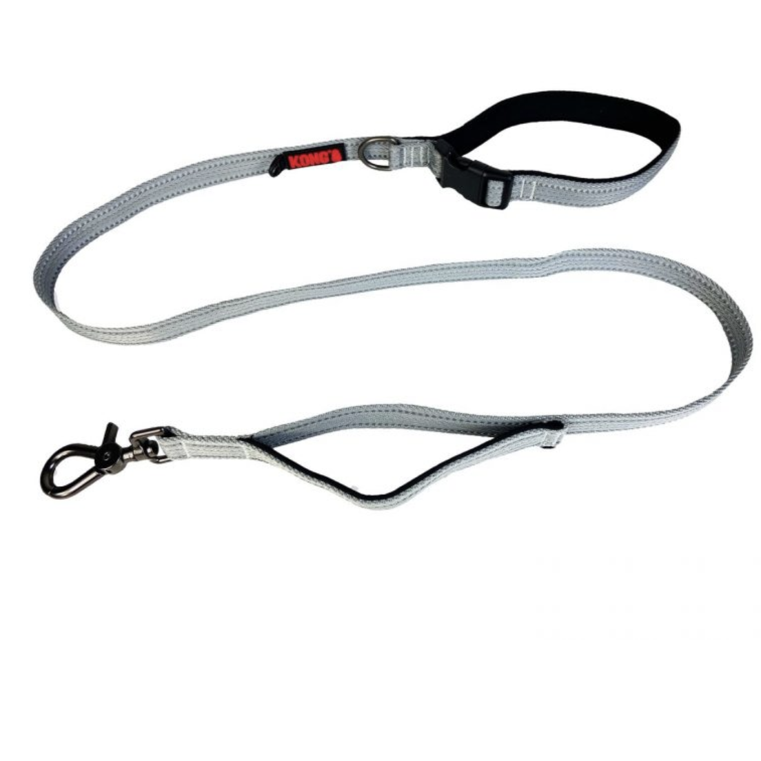 Correa Trafico de Nylon Gris Mediana  