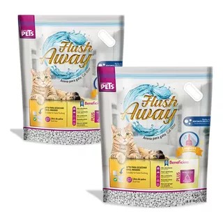 ARENA P/GATO FLUSH AWAY 4KG