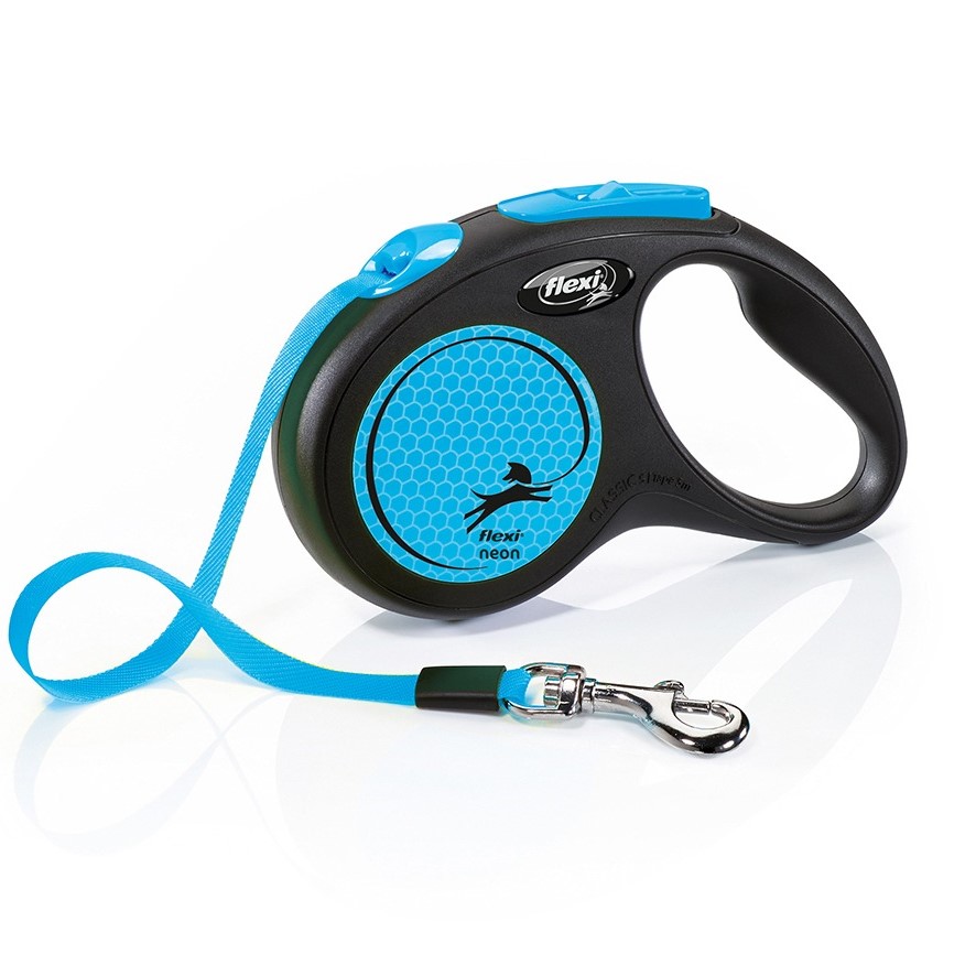Correa Neon Azul fexi  
