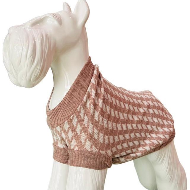 Suéter Rombos Beige talla 12 