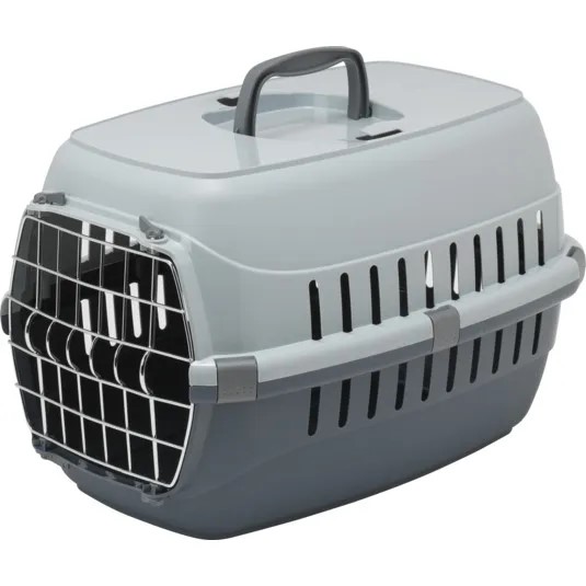 Transportadora  Road Runner para mascota puerta de metal 