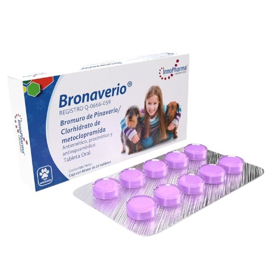 Bronaverio Caja 20 Tabletas