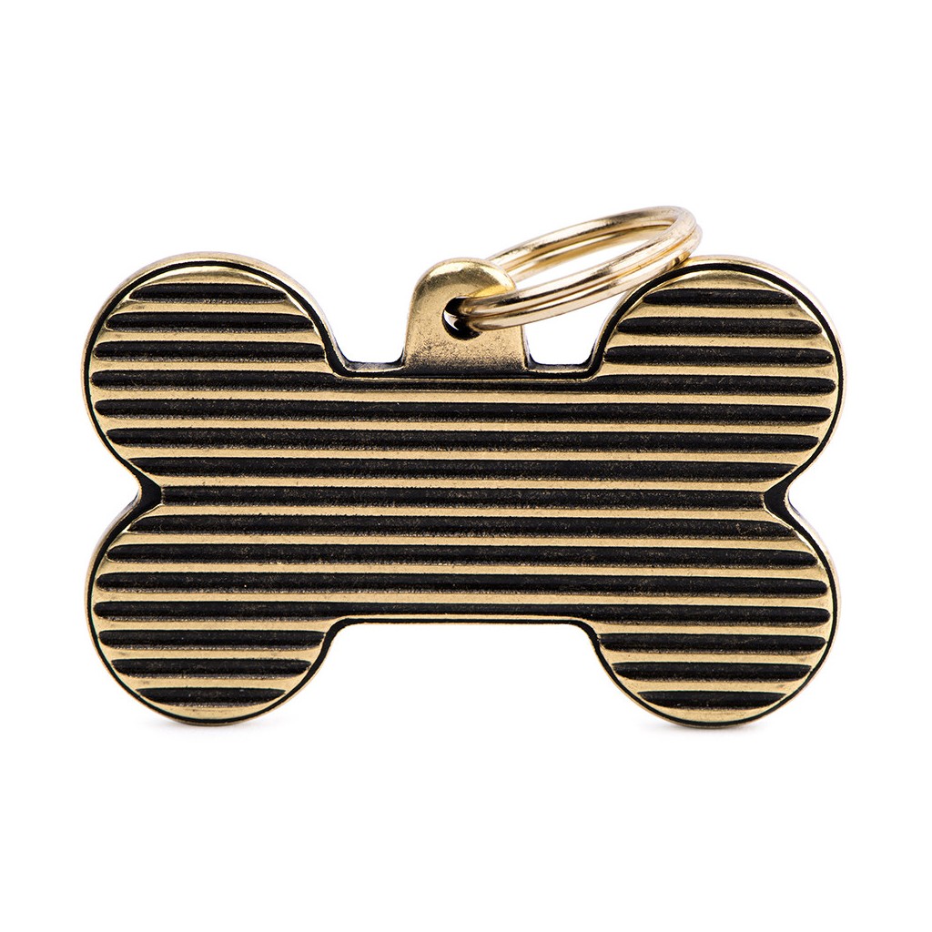 Placa Bronx en forma de Hueso Persiana XL   