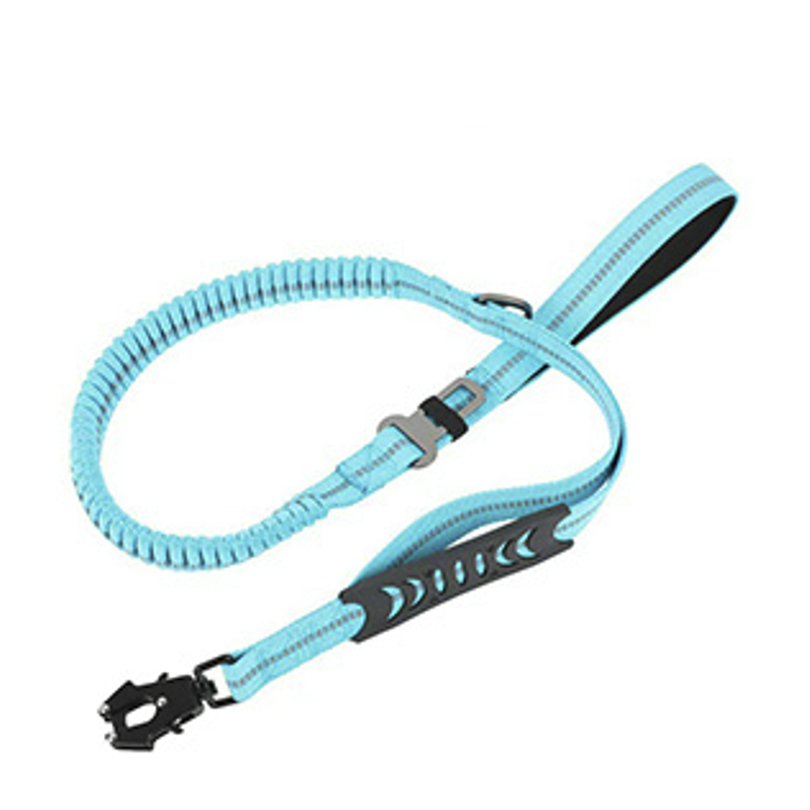 Correa cuerda de remolque elástica azul 1.15-1.70m 