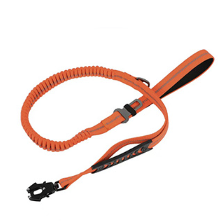 Correa cuerda de remolque elástica naranja 1.15-1.70m 